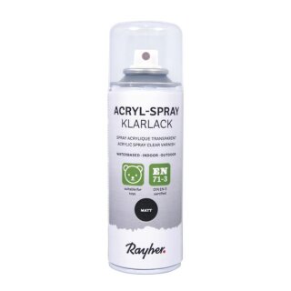 Acryl Spray Klarlack, matt, Dose 200ml