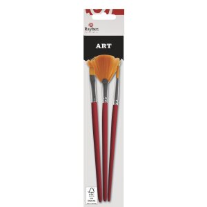 Pinselset Art,sortiert, FSC 100%, Synthetik kurzstielig,...