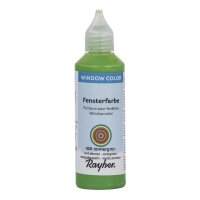 Fensterfarbe easy paint, Flasche 80 ml, immergrün