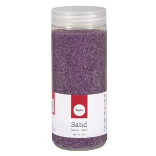 Sand, fein, 0,1-0,5mm, Dose 475ml, lavendel