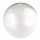 Plastik-Kugel, 2 tlg., 14 cm, mit 15 mm Loch f&uuml;r LED Kette, kristall