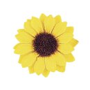 Sonnenblumenk&ouml;pfe, 3,5 cm, SB-Btl. 12 St&uuml;ck