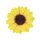 Sonnenblumenköpfe, 3,5 cm, SB-Btl. 12 Stück