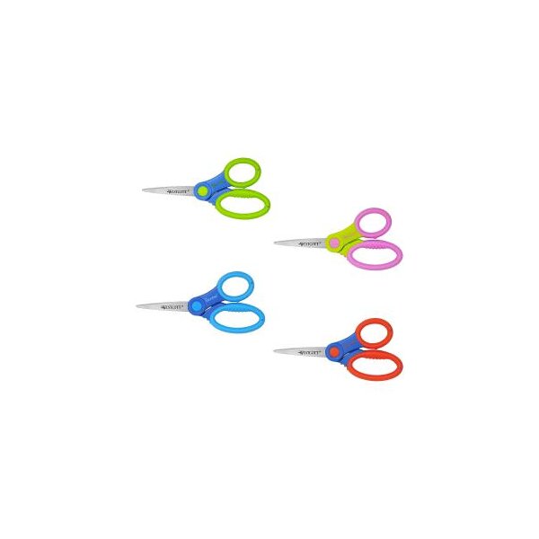 Microban® Softgrip Kinderschere, 13 cm, spitze Spitze, 1 Stück