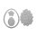 Stanzschabl. Set: Blooming Egg, SB-Btl 4St&uuml;ck, 1,1-5,6cm