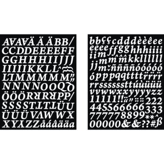 Sticker Alphabet + Zahlen Classic