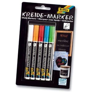 Kreidemarker Fresh Colours 5er Set