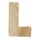 Holzbuchstaben, 5x1cm, L