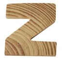 Holzbuchstaben, 5x1cm, Z