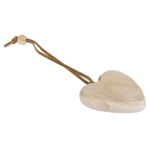 Holz- Anh&auml;nger:Herz FSC MixCredit, 5cm &oslash;