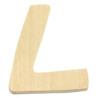 Holz- Buchstabe L,FSC Mix Credit, 6cm ø