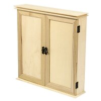 Holz Sammelschränkchen FSC Mix Credit, 30,2x7,2x30,3cm, 24 Schubladen