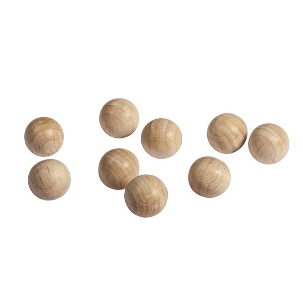 Rohholzkugeln FSC 100%,gebohrt, 45mm ø, 8mm - DL,...