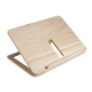 Holz- Tablet- oder Buchst&auml;nder FSC 100%, 28x21x3,4cm