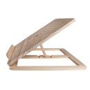 Holz- Tablet- oder Buchst&auml;nder FSC 100%, 28x21x3,4cm