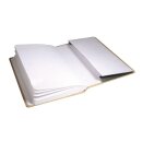 Kraftpapier-Notizbuch FSC Mix Credit, 13x21x1,5cm, 100 Blatt, 80 g/m&sup2;