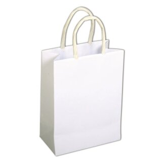 Papier-Tasche mit Henkel, FSC 100%