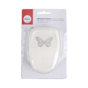 Silhouetten-Stanzer Schmetterling, 4,6x3cm, SB-Blister 1St&uuml;ck