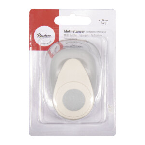 Motivstanzer: Rund, 1,9cm ø, (3/4), SB-Blister...