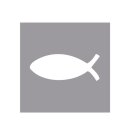 Motivstanzer: Fisch, 1,6cm, (5/8), SB-Blister 1Stück