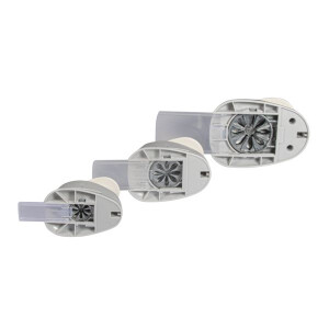 Motivstanzer Set: Blumen, 1,6cm+2,54cm+3,81cm, SB-Blister 3St&uuml;ck