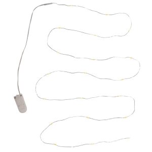 Micro LED-Lichterkette mit Draht, 220cm, 20 Lichter, SB-Box 1St&uuml;ck