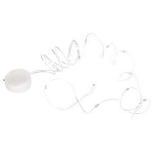 Micro LED-Lichterkette mit Draht, 120cm, 10 Lichter,...