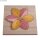 Bastelpackung: Nagelbild Blüte, 14x14x0,9cm, Box 1Stück