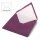 Kuvert quadratisch, uni, FSC Mix Credit, 160x160mm, 90g/m2, Beutel 5Stück, purple velvet
