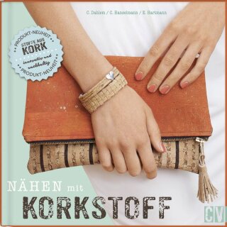 Buch: N&auml;hen mit Korkstoff, Hardcover, nur in deutscher Sprache