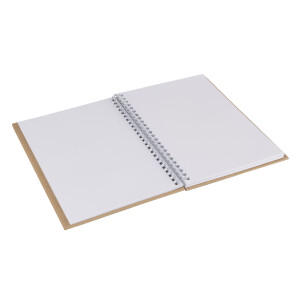 Notizbuch, mit Passepartoutstanzung,HF, 3 Quadrate, DIN...