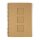 Notizbuch, mit Passepartoutstanzung,HF, 3 Quadrate, DIN A5, 60 Blatt, 70 g/m2