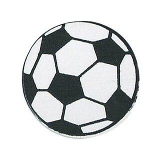 Holzstreuteile: Fußball, 3 cm, SB-Btl. 6 Stück