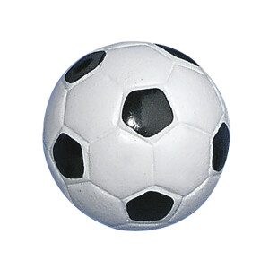 Polyresin-Fußball, 2,5 cm ø, SB-Btl. 6...