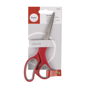 Bastelschere, 17 cm, SB-Karte 1 Stück