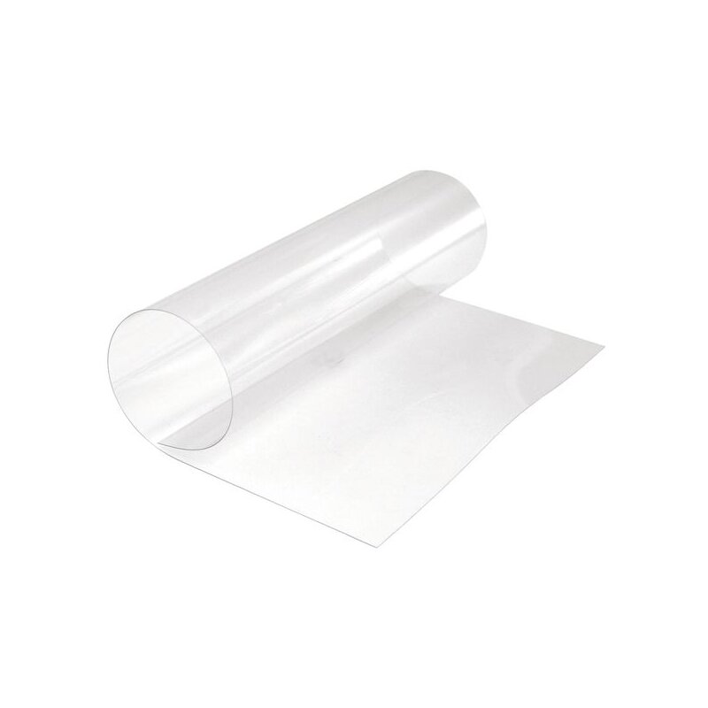 Transparent-Folie PVC, 30x40cm, Stärke 0,4mm, 3,29 €