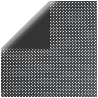 Scrapbooking-Papier: Glitter Dots, 30,5x30,5cm, 190 g/m2, schwarz