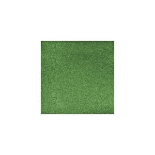 Scrapbooking-Papier: Glitter, 30,5x30,5cm, 200 g/m2, immergrün