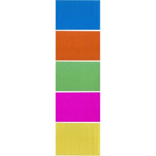 Glitzerkarton 20 x 30 cm, 50 B&ouml;gen in 5 Farben sortiert