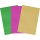 Tonkarton mit Glitter 50 x 70 cm, 15 B&ouml;gen in 3 Farben sortiert, ACHTUNG: im Katalog 5 Farben abgebildet