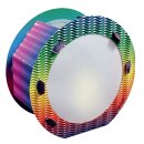 Rundlaternen Zuschnitt regenbogen aus 3D-Wellpappe, 1...