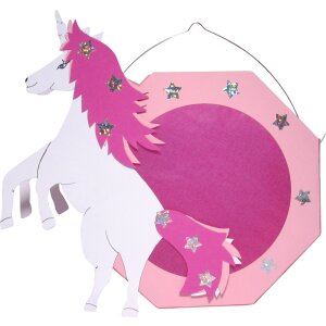 Laternen Bastelset Einhorn von Prell, 10 Stück