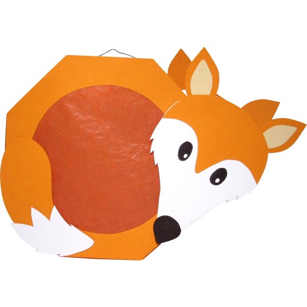 Laternen Bastelset Fuchs von Prell, 4 Stück