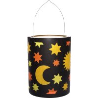 Laternen Bastelset Sonne, Mond, Sterne von Prell, 10 Stück
