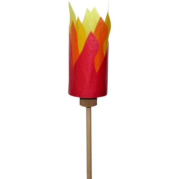 Laternen Bastelset Flamme von Prell, 10 Stück