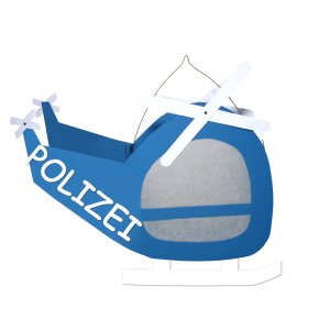 Laternen Bastelset Polizei von Prell, 4 Stück