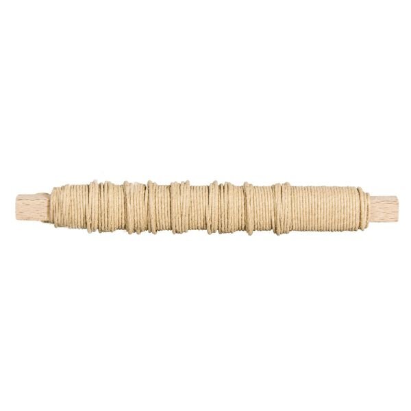 Papierdraht, 0,55mm ø, auf Holzwickel á...