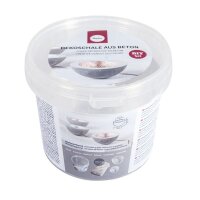 Kreativ-Beton Set Schale, 250 g Beton inkl. Zubehör, Eimer