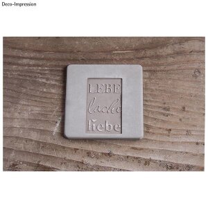 Labels D Lebe,lache,liebe, 40x65mm, SB-Btl 1St&uuml;ck
