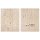 Holzbausatz Häuschen x2, FSC 100%, 31,7x9,4x14cm, 51-tlg. , 1Set